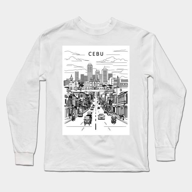 CEBU Long Sleeve T-Shirt by likbatonboot